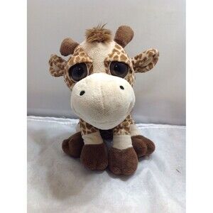 The Petting Zoo Giraffe Plush 12” Cute Stuffed Animal Toy Big Eyes